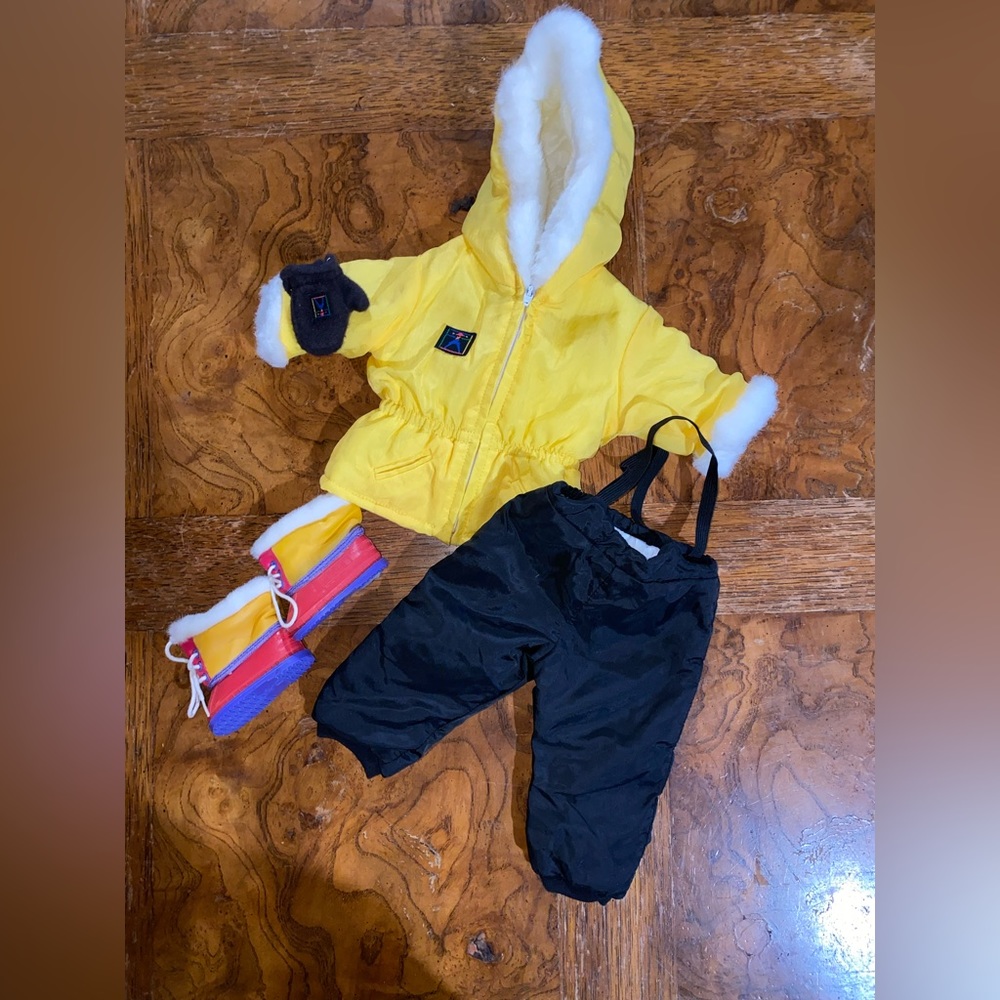 PLEASANT COMPANY AMERICAN GIRL OF TODAY 1997 TERRIFIC TUBING SNOWSUIT OUTFIT HTF